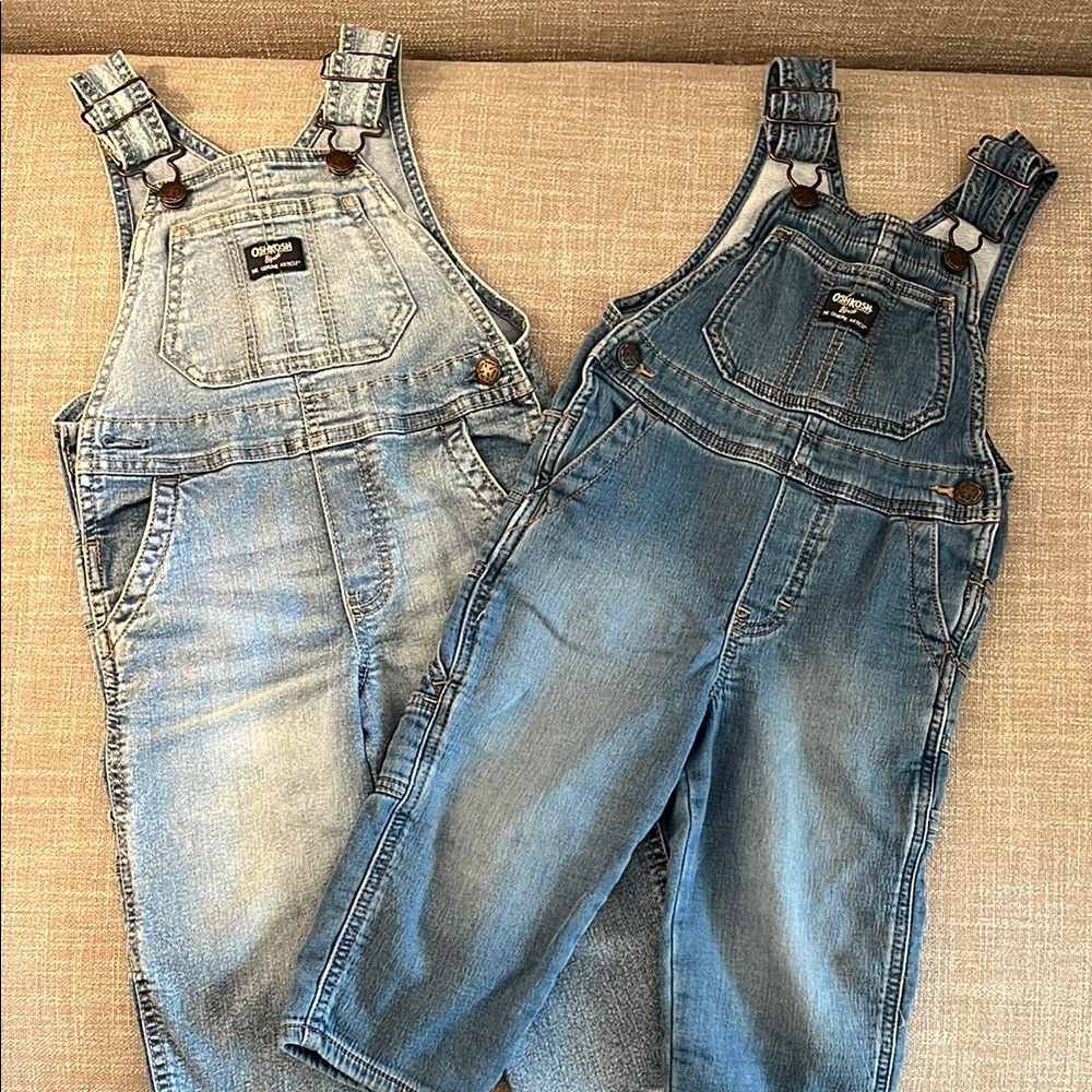 OshKosh B'gosh Light Blue Denim Overalls